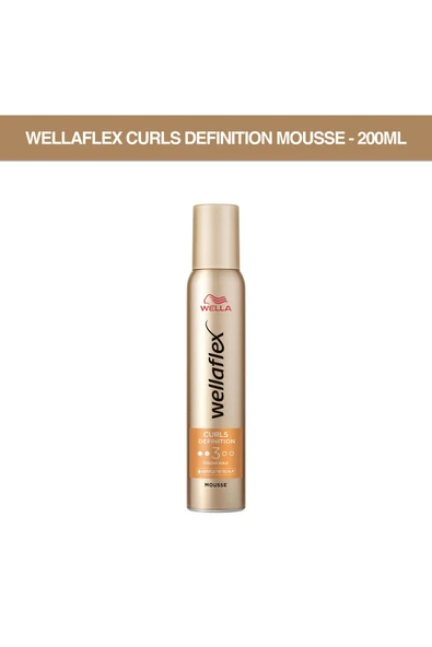 Wella Flex Saç Köpüğü Curls Defination - Bukle Belirginleştirici 200ml ürün görseli 1