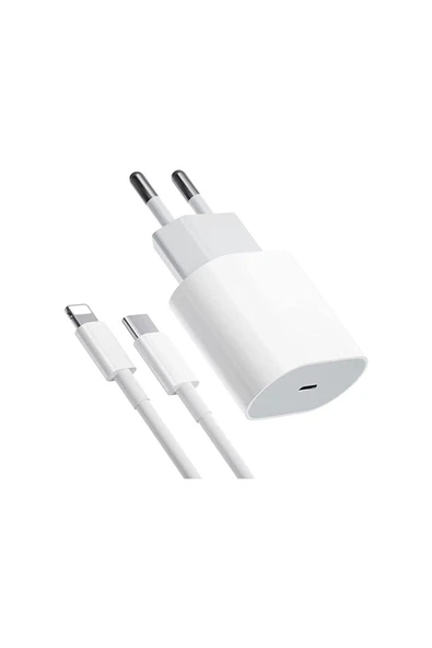 Eta Tech Apple iPhone 13-13 Pro- 13 Pro Max Uyumlu 20W Şarj Adaptörü Lightning 1metre Kablo ürün görseli 1
