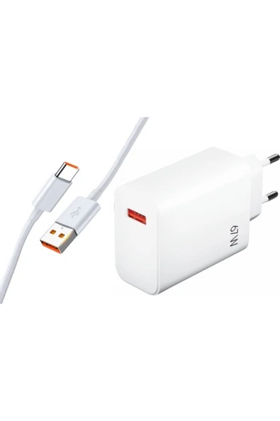 SPRANGE Xiaomi Tüm Modeller ile Uyumlu 67W Qualcommquickcharge 4.0 Hızlı Şarj Aleti ürün görseli 1