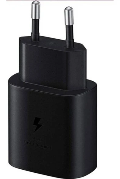 H11 Gökkuşağı Samsung S23 Uyumlu Turbo Hızlı Şarj Adaptörü 25W ürün görseli 1