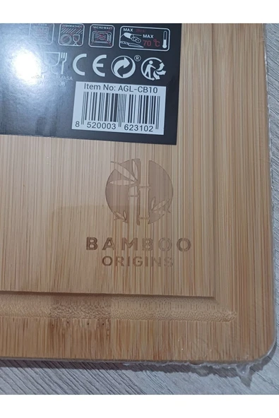 Bambu kesme tahtası orijinal bambu, ekmek kesim tahtasi,meyve sebze doğrama tahtası,et kesme tahtası ürün görseli 1