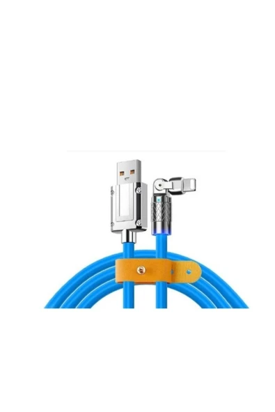 SPRANGE Silikonlu Lightning Ios Hızlı Şarj Kablosu ürün görseli 1