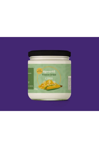 Quruella Freeze dried dondurularak kurutulmuş MISIR 30gr. ürün görseli 1