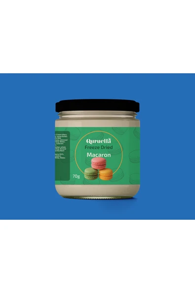 Quruella Dondurularak Kurutulmuş MAKARON 70gr. Freeze dried teknolojisi ürün görseli 1