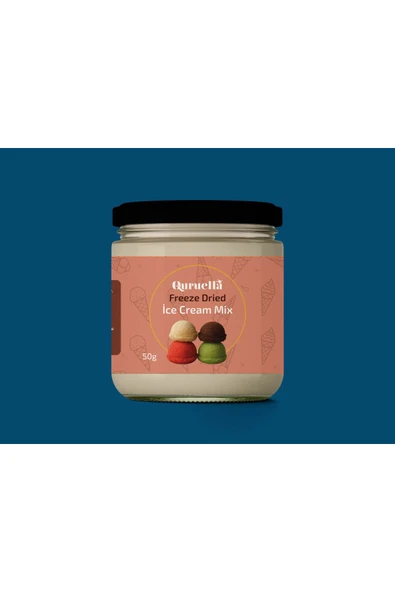Quruella Dondurularak Kurutulmuş Dondurma 50gr. Freeze Dried Teknolojisi ürün görseli 1