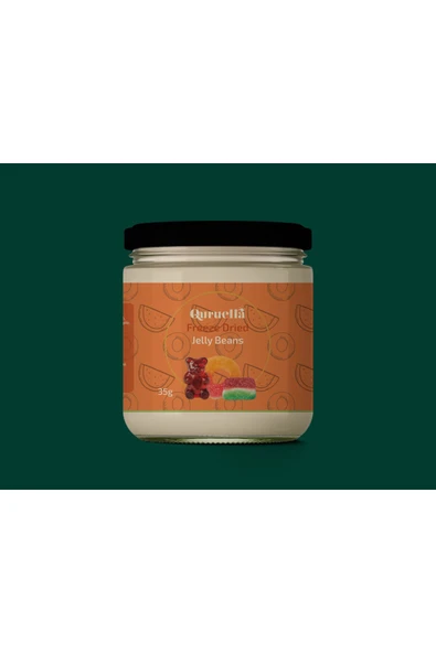 Quruella Freeze Dried JELİBON 35gr. DONDURULARAK KURUTULMUŞ ürün görseli 1