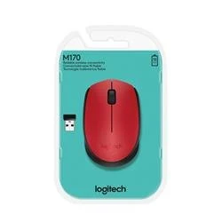 Logitech 910-004641 M171 Kablosuz Kırmızı Mouse - Resim 4