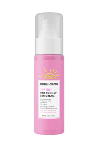 Maruderm Pembe Ton Eşitleyici Güneş Kremi SPF 50+ – Renkli Koruyucu Krem, 50 ml ürün görseli 1