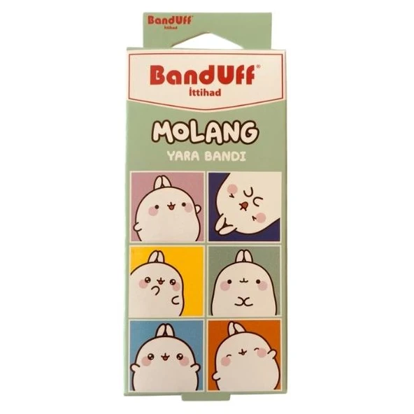 Banduff Yara Bandı 10 lu - Molang - Green ürün görseli 1