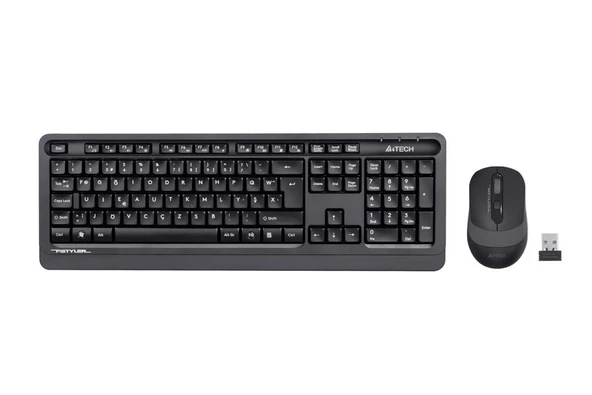 A4 Tech Fg1010F 2.4G Gri F Klavye Fn-Mm Klv+Optik Mouse Kablosuz Set ürün görseli 1