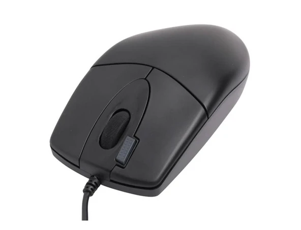 A4 Tech Op-620D Siyah Usb Kablolu Optik 1200Dpi 1,5Mt Kablo Mouse ürün görseli 1