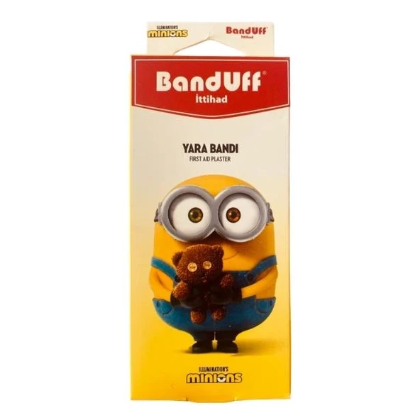 Banduff Yara Bandı 10 lu - Minions Teddy Bear ürün görseli 1