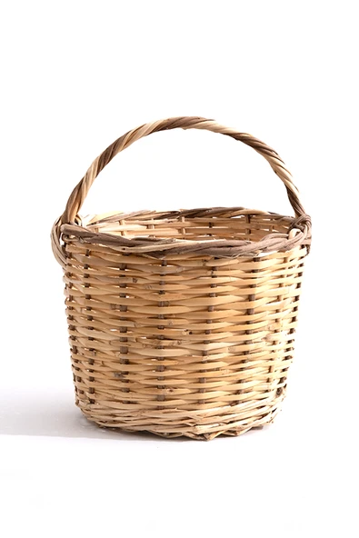 Hasır Balkon Sepeti H : 38 cm - Resim 2