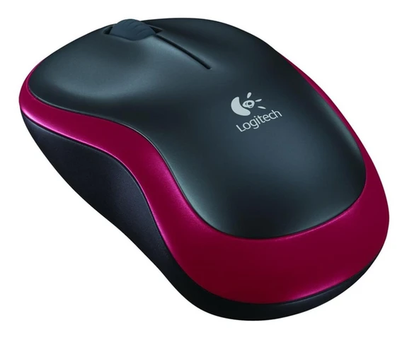 Logitech 910-002237 M185 Kırmızı Kablosuz Mouse ürün görseli 1