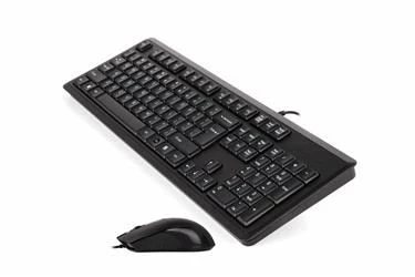 A4 Tech Kr-9276 Q Usb Fn Multimedya Klavye+Optik Kablolu Mouse Set - Resim 4