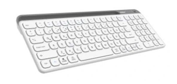 Everest KB-BT90 Beyaz-Gri Bluetooth+ 2.4Ghz  Q Mac-Win-Android-Ios Uyumlu Kablosuz klavye ürün görseli 1
