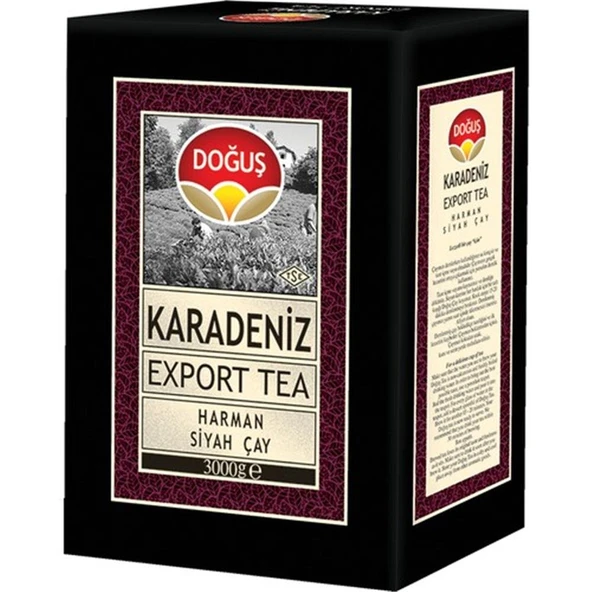 Doğuş Karadeniz Export Çay 3000 gr Karton Kutu ürün görseli 1