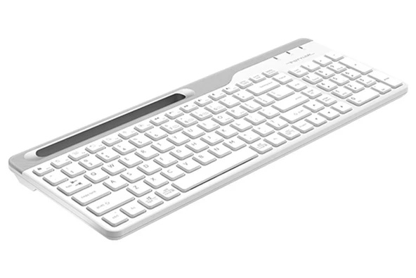 A4 Tech Fbk25 Beyaz Bluetooth+2.4G Nano Fn Multimedya Klavye ürün görseli 1