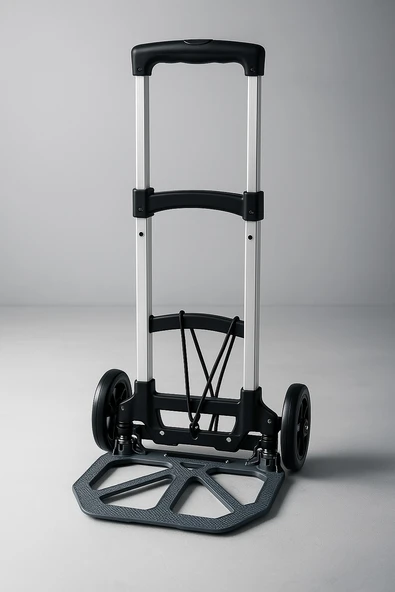 Katlanabilir Yük Taşıma Arabası İki Tekerlekli 150 Kg ürün görseli 1