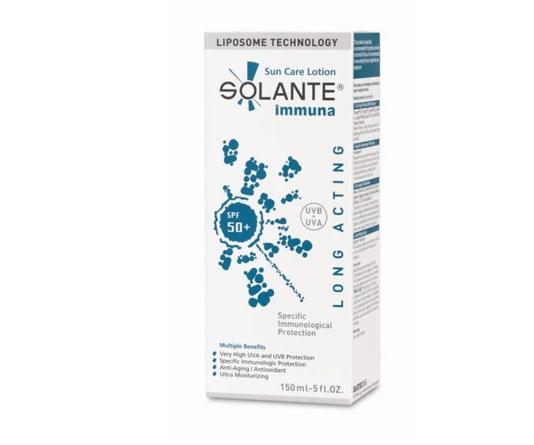 Solante Immuna Sun Care Lotion SPF50+ 150ml ürün görseli 1