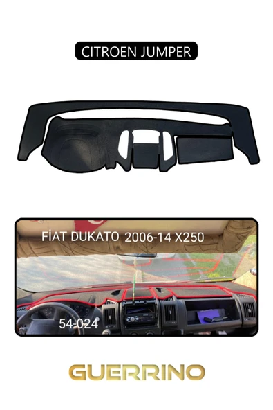 NEYA  CITROEN JUMPERTORPİDO KORUMA HALISI SİYAH KENAR ürün görseli 1