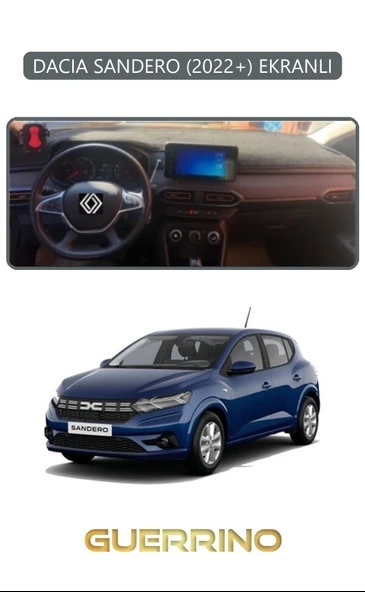 NEYA  DACIA SANDERO 2022+ EKRANLITORPİDO KORUMA HALISI GRİ KENAR ürün görseli 1