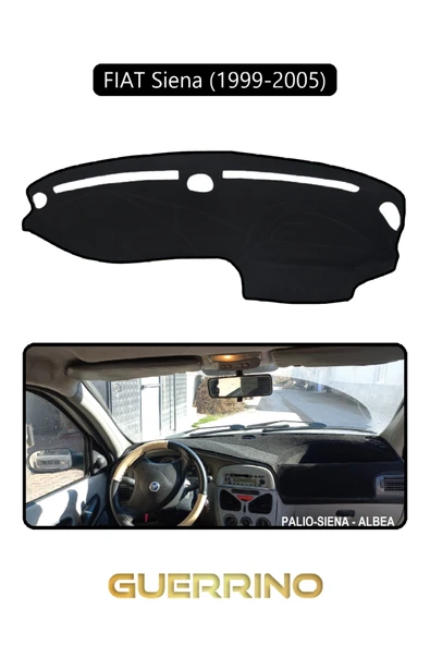 NEYA  FIAT Siena 1999-2005 Modellerine Uygun eskiTORPİDO KORUMA HALISI SİYAH KENAR ürün görseli 1