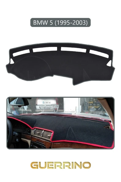 NEYA  BMW 5 1995-2003TORPİDO KORUMA HALISI GRİ KENAR ürün görseli 1
