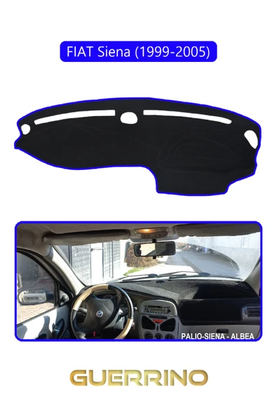 NEYA  FIAT Siena 1999-2005 Modellerine Uygun eskiTORPİDO KORUMA HALISI MAVİ KENAR ürün görseli 1