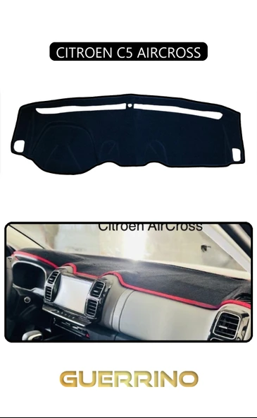NEYA  CITROEN C5 AIRCROSSTORPİDO KORUMA HALISI SİYAH KENAR ürün görseli 1