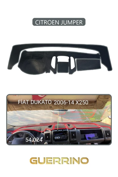 NEYA  CITROEN JUMPERTORPİDO KORUMA HALISI GRİ KENAR ürün görseli 1