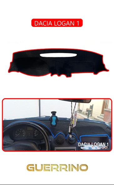 NEYA  DACIA LOGAN 1TORPİDO KORUMA HALISI KIRMIZI KENAR ürün görseli 1