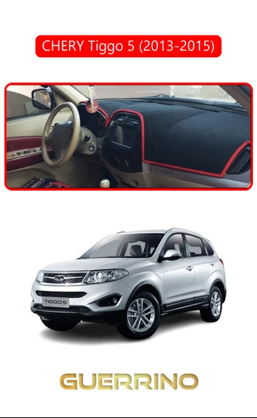NEYA  Chery Tiggo 5 (2013-2015)TORPİDO KORUMA HALISI KIRMIZI KENAR ürün görseli 1