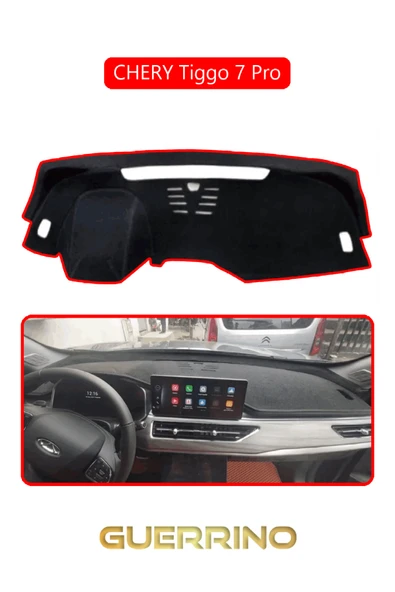 NEYA  Chery Tiggo 7 PRO TORPİDO KORUMA HALISI KIRMIZI KENAR ürün görseli 1