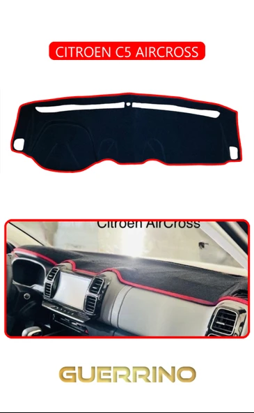 NEYA  CITROEN C5 AIRCROSSTORPİDO KORUMA HALISI KIRMIZI KENAR ürün görseli 1