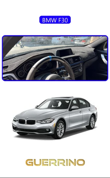 NEYA  BMW F30TORPİDO KORUMA HALISI MAVİ KENAR ürün görseli 1