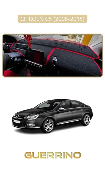 NEYA  CITROEN C5 2008-2015TORPİDO KORUMA HALISI BEJ KENAR ürün görseli 1