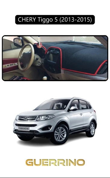 NEYA  Chery Tiggo 5 (2013-2015)TORPİDO KORUMA HALISI SİYAH KENAR ürün görseli 1