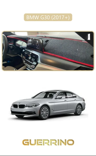 NEYA  BMW G30 G31 G38 2017+TORPİDO KORUMA HALISI BEJ KENAR ürün görseli 1