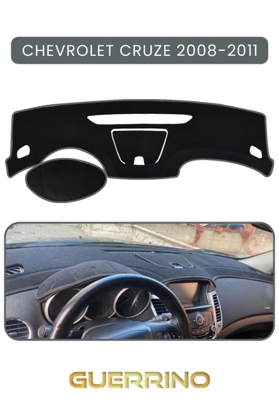 NEYA  CHEVROLET Cruze 2008-2011TORPİDO KORUMA HALISI GRİ KENAR ürün görseli 1