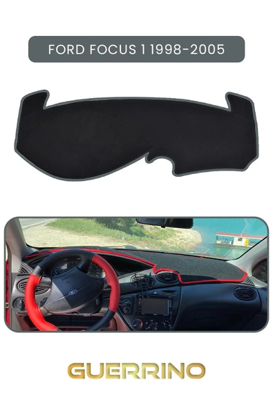 NEYA  FORD Focus 1 (1998-2005)TORPİDO KORUMA HALISI GRİ KENAR ürün görseli 1