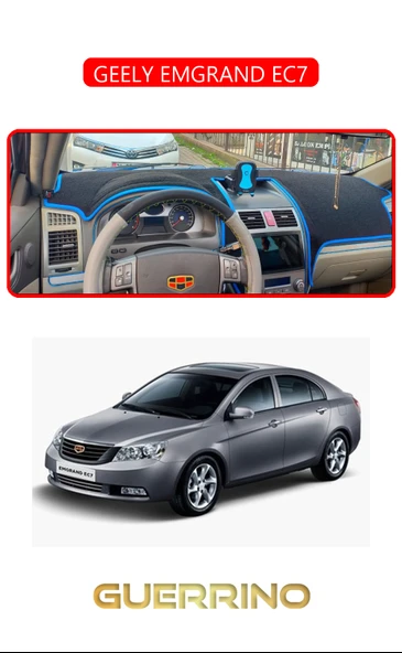 NEYA  GEELY EMGRAND EC7TORPİDO KORUMA HALISI KIRMIZI KENAR ürün görseli 1