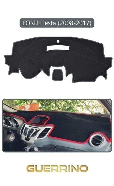 NEYA  FORD Fiesta (2008-2017)TORPİDO KORUMA HALISI GRİ KENAR ürün görseli 1