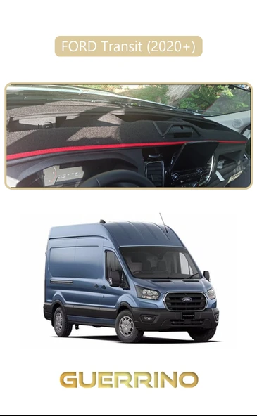 NEYA  FORD Transit 2020+TORPİDO KORUMA HALISI BEJ KENAR ürün görseli 1