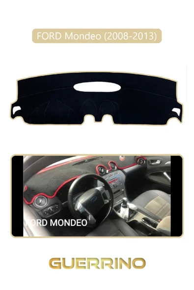 NEYA  FORD Mondeo (2008-2013)TORPİDO KORUMA HALISI BEJ KENAR ürün görseli 1