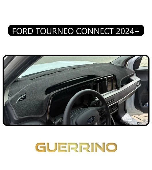 NEYA  FORD Torneo COURIER 2023+ TORPİDO KORUMA HALISI SİYAH KENAR ürün görseli 1