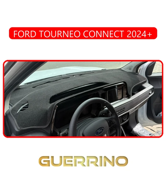 NEYA  FORD Torneo COURIER 2023+ TORPİDO KORUMA HALISI KIRMIZI KENAR ürün görseli 1