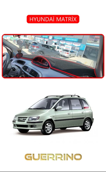 NEYA  HYUNDAİ MATRİXTORPİDO KORUMA HALISI KIRMIZI KENAR ürün görseli 1