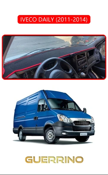NEYA  IVECO DAILY 2011-2014TORPİDO KORUMA HALISI KIRMIZI KENAR ürün görseli 1