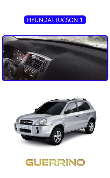NEYA  HYUNDAİ TUCSON 1TORPİDO KORUMA HALISI MAVİ KENAR ürün görseli 1